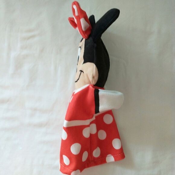 Melissa & Doug Minnie Mouse Puppet Hand Baby Kids Theatre Red White Polka Dot - Picture 6 of 15